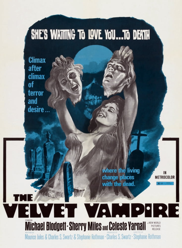 The Velvet Vampire Canvas Art - (24 x 36)