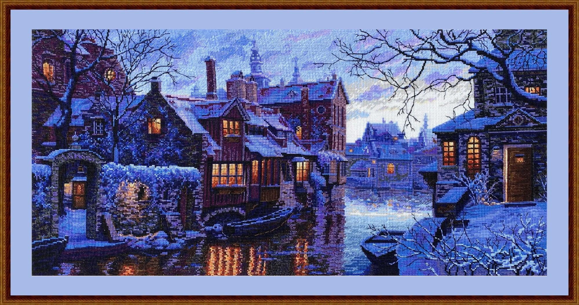 The Venice of the North K-211 Merejka Counted Cross-Stitch Kit