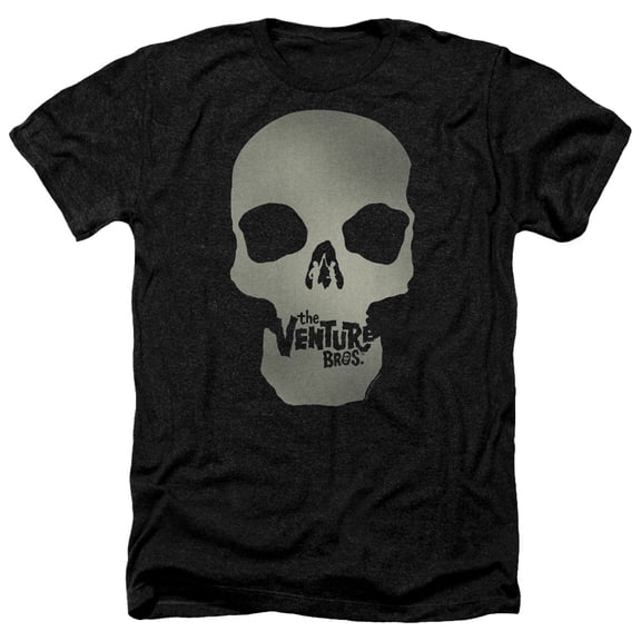 The Venture Bros - Skull Logo - Heather Short Sleeve Shirt - XXX-Large