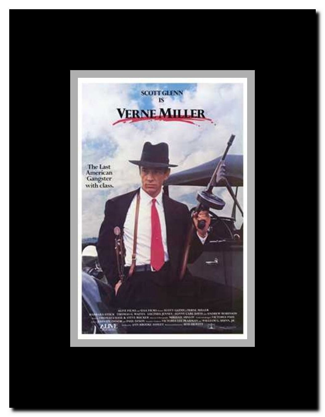 The Verne Miller Story Framed Movie Poster