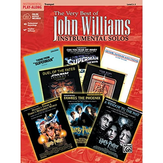 Pre-Owned The Very Best of John Williams: Trumpet, Book & Online Audio/Software, (Paperback)