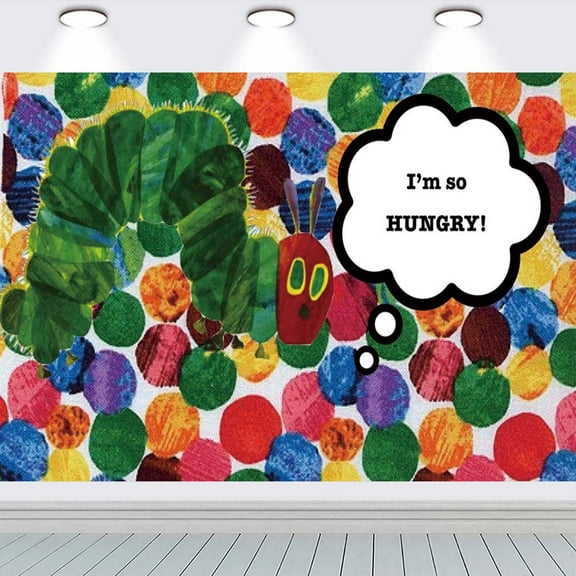 The Very Hungry Caterpillar Taspestry Wall Decor school Background Backdrop Party Supplies Banner Poster Decor Decorations