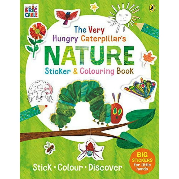 The Very Hungry Caterpillars Nature Sticker and Colouring Book
