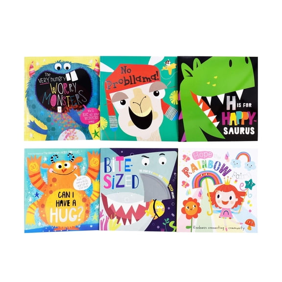 The Very Hungry Worry Monsters & Friends 6 Books Collection Set  Feelings & Emotional Learning Collection for Kids