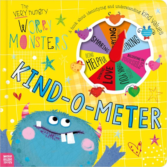 The Very Hungry Worry Monsters Kind-O-Meter, (Board Book)
