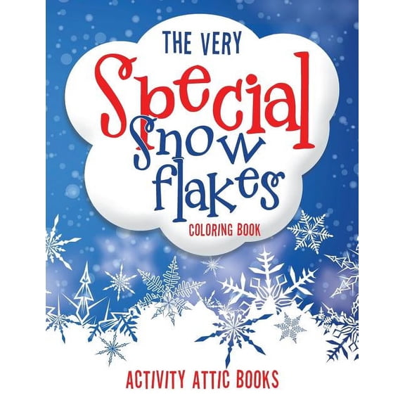The Very Special Snowflakes Coloring Book, (Paperback)