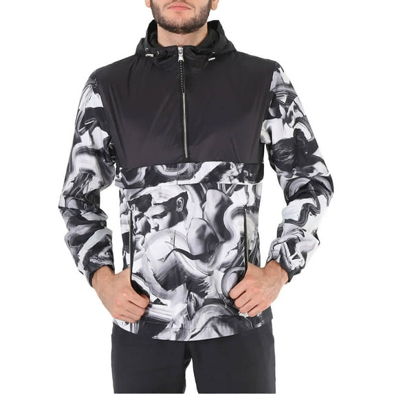 The Very Warm Hanover Printed Popover Jacket, Size XX-Small