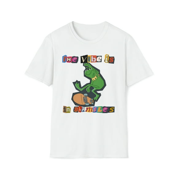 The Vibe Is In Shambles, Gildan Unisex Softstyle Shirt, Graphic Tee, S-3XL