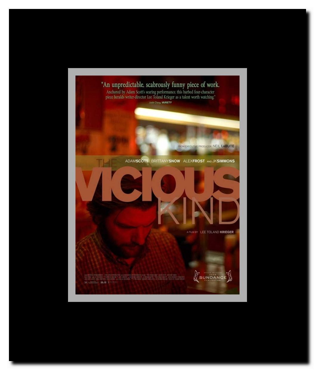 The Vicious Kind Framed Movie Poster