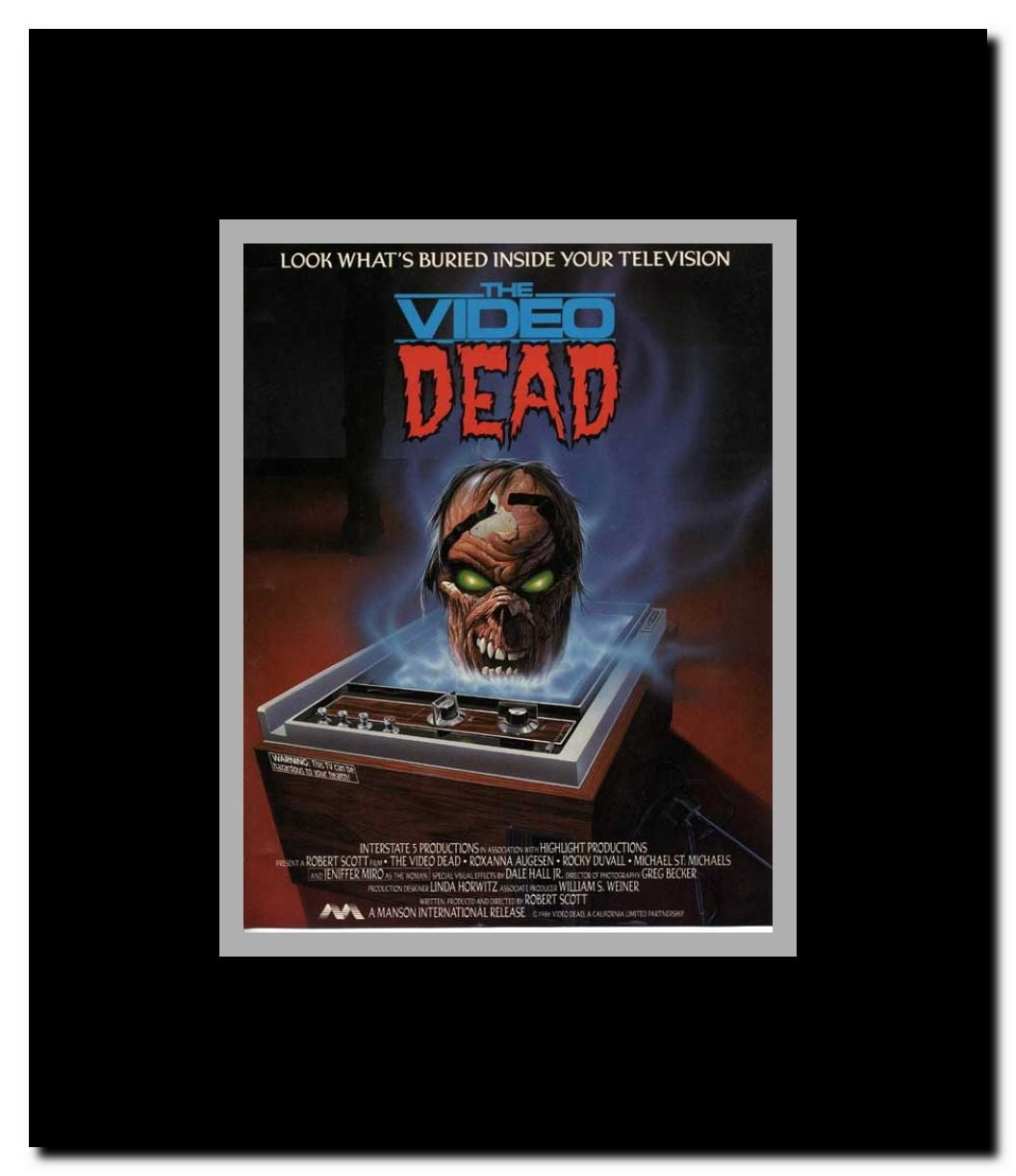 The Video Dead Framed Movie Poster