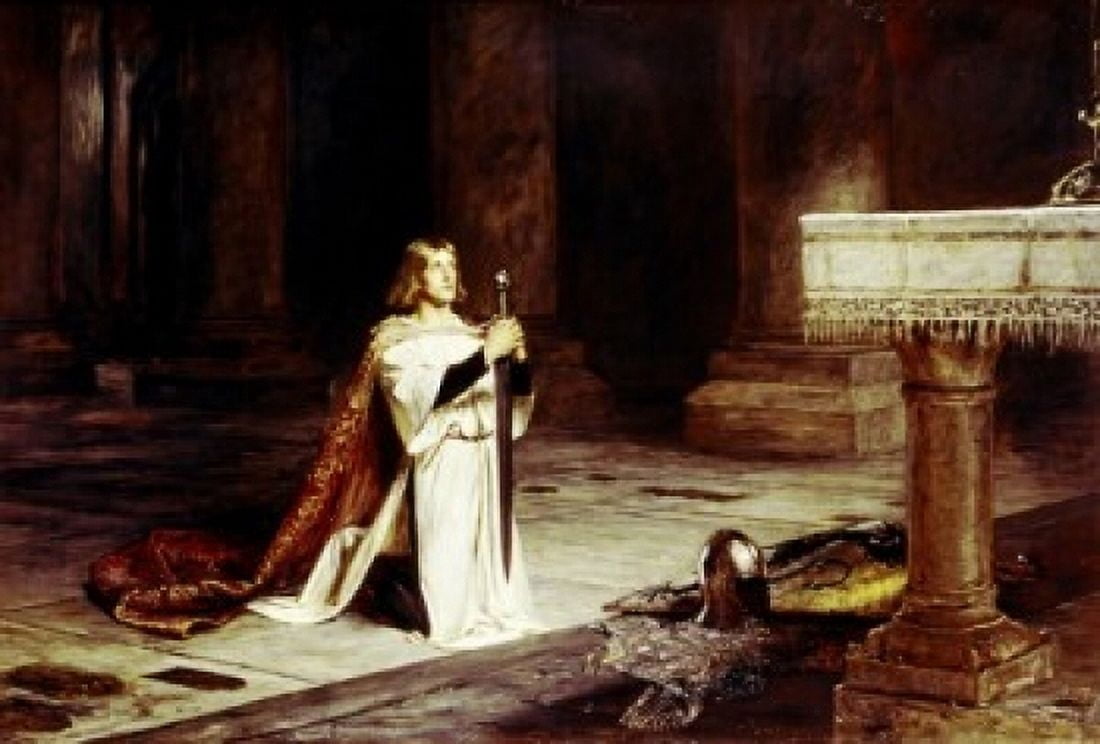 The Vigil John Pettie (1839-1893British) Oil on canvas Tate Gallery London Canvas Art - Robert Browning (24 x 36)