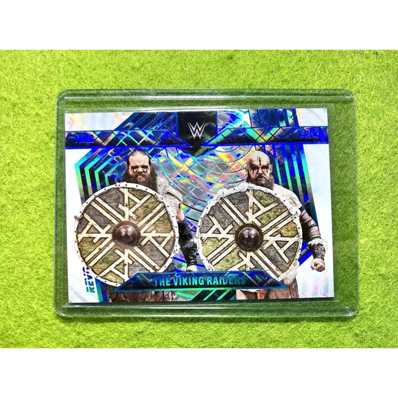 The Viking Raiders WWE REVOLUTION SILVER PRIZM #/149 COSMIC CARD 2023 Revolution