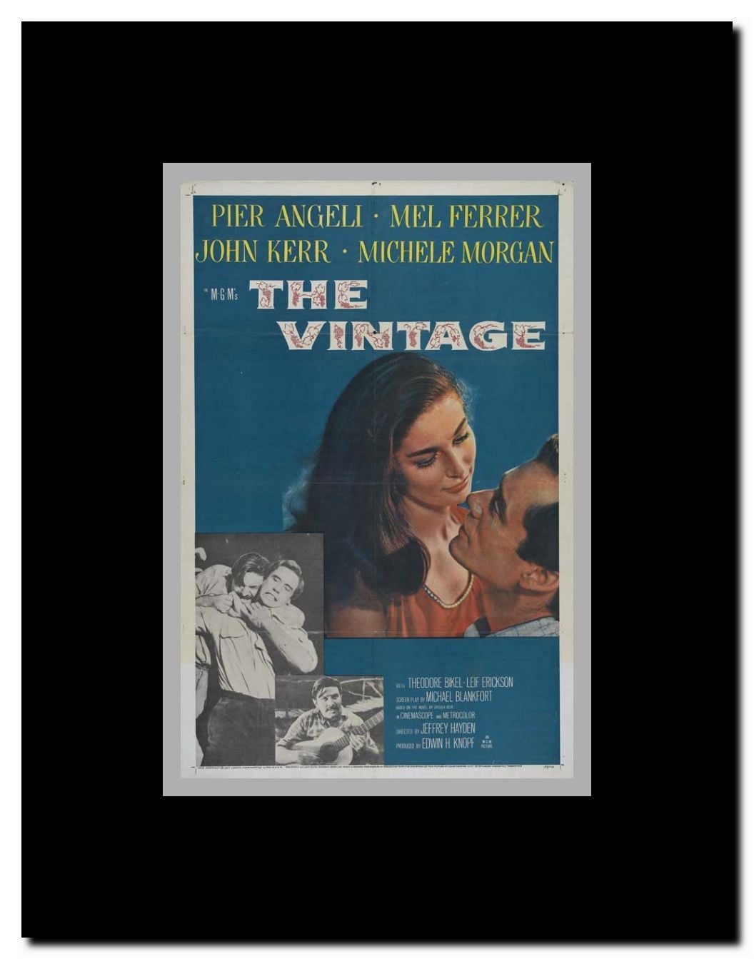 The Vintage Framed Movie Poster