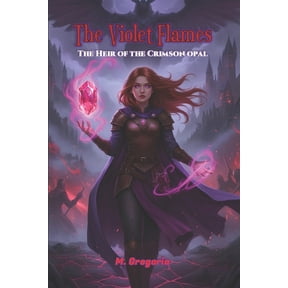 The Violet Flames: The Heir of the Crimson Opal, (Paperback)