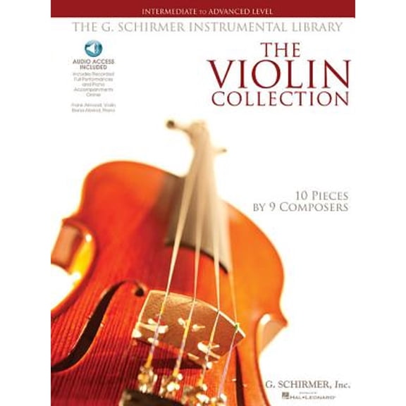 Pre-Owned Violin Collection - Intermediate to Advanced Level Book/Online Audio [With 2 CDs and Book with Just Violin Part] (Paperback) 1423406613 9781423406617