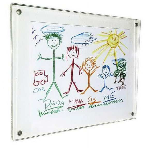 The Virgin Acrylic MAGNET FRAME by Canetti 8x10 6x8 Wall-Hanging style - 8x10