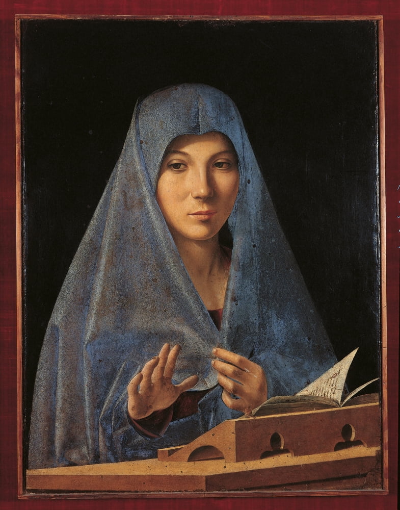 The Virgin Annunciate Canvas Art - (24 x 36)