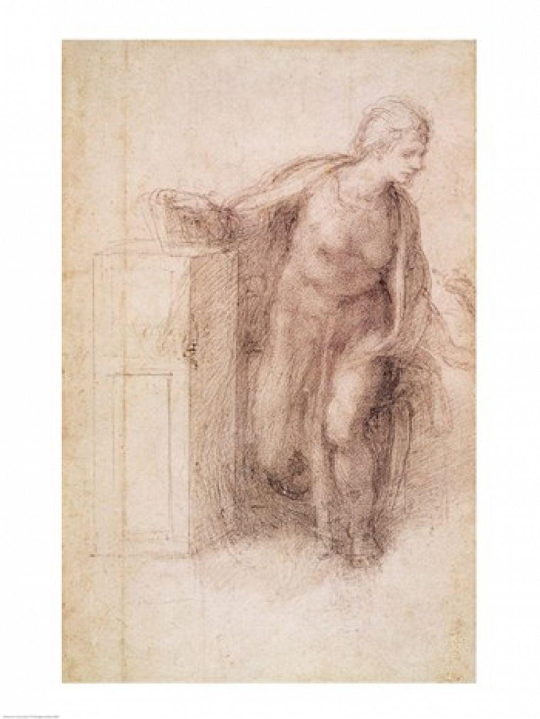 The Virgin Annunciate c1546 Canvas Art - Michelangelo Buonarroti (18 x 24)