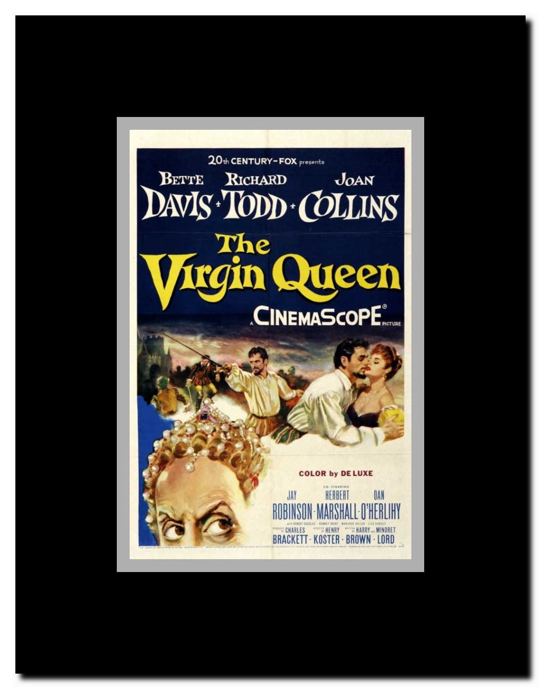 The Virgin Queen Framed Movie Poster