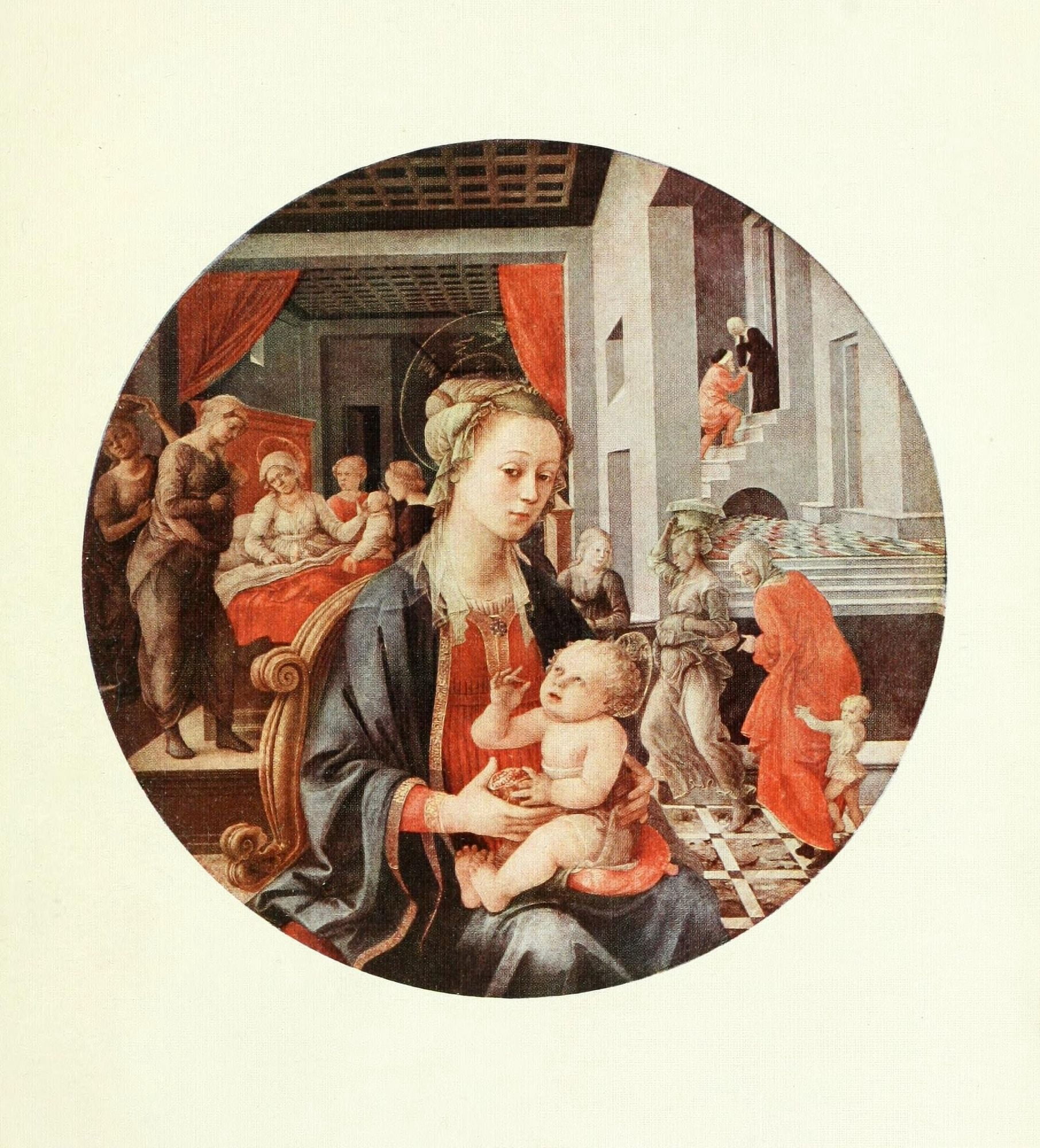 The Virgin and Child Canvas Art - Filippo Lippi (18 x 24)