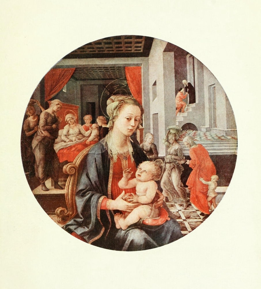 The Virgin and Child Canvas Art - Filippo Lippi (24 x 36)