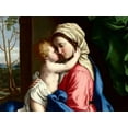 thumbnail image 1 of The Virgin and Child embracing (detail) Poster Print by Sassoferrato (22 x 28), 1 of 1