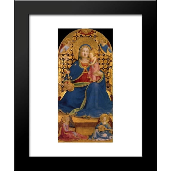The Virgin of Humility 20x24 Framed Art Print by Fra Angelico