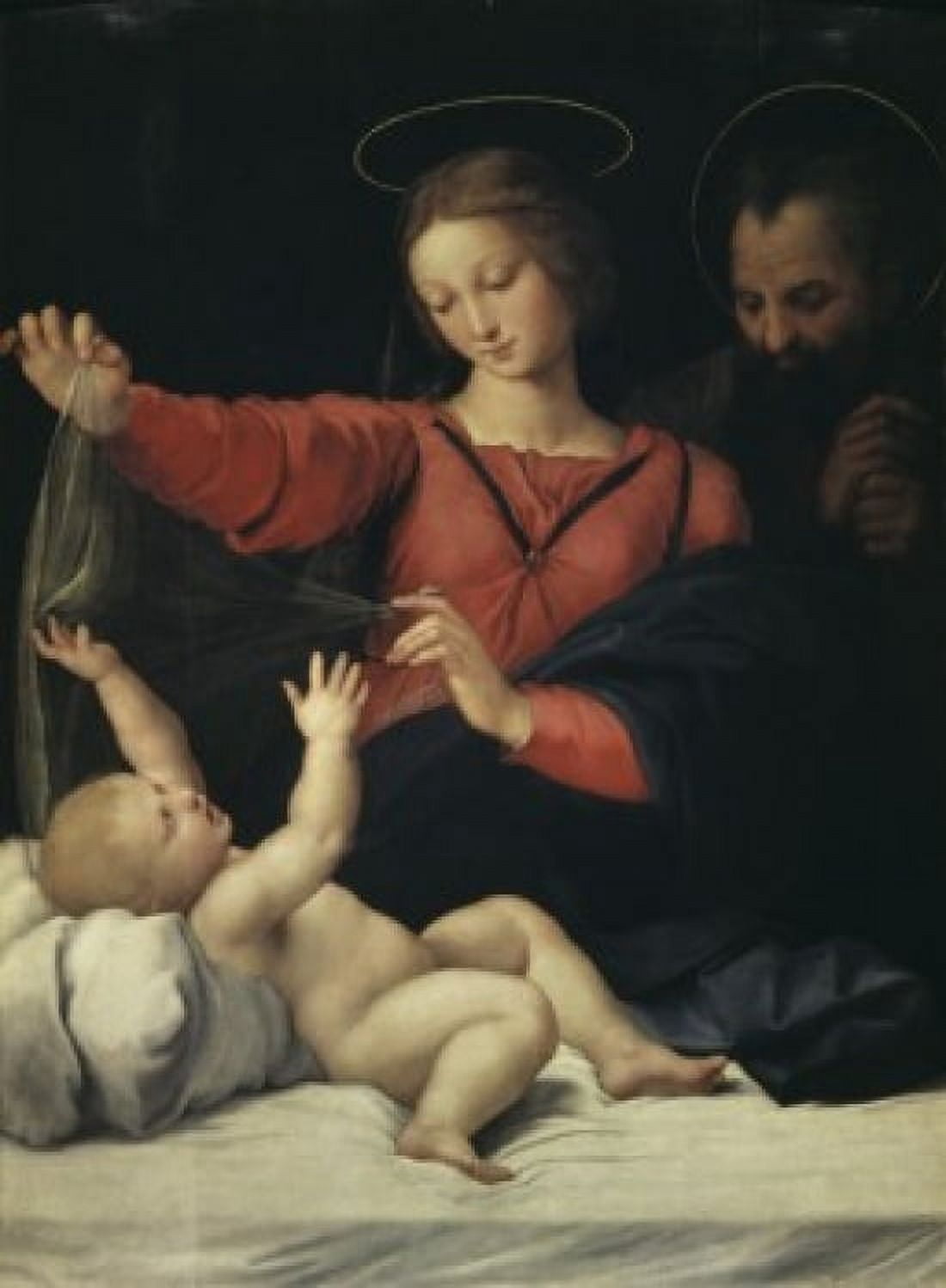The Virgin of Lorette  Raphael (1483-1520Italian)  Musee Conde Chantilly France Canvas Art - Raphael (18 x 24)