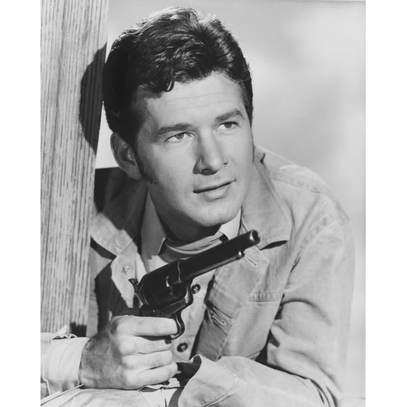 The Virginian Gary Clarke With Pistol TV Western 24x36 Classic Hollywood Poster