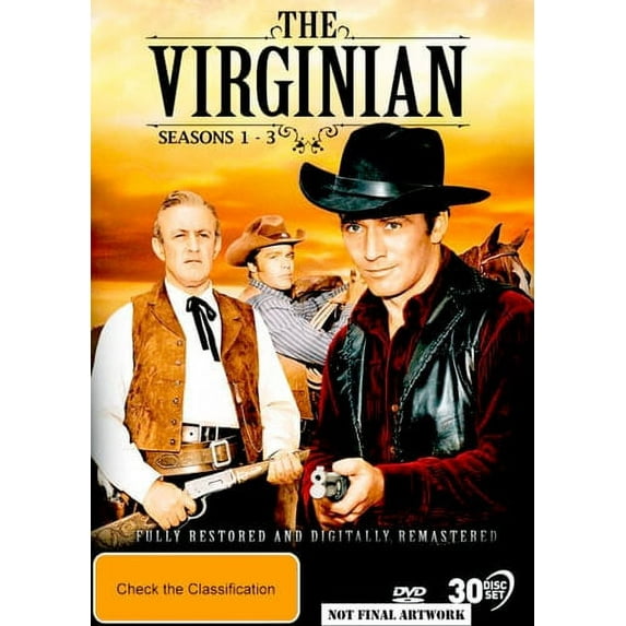The Virginian: Seasons 1-3 (DVD), Via Vision, Drama