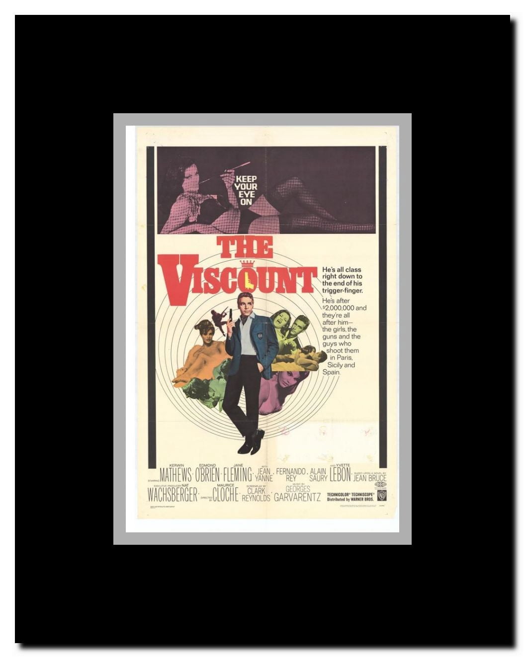 The Viscount Framed Movie Poster