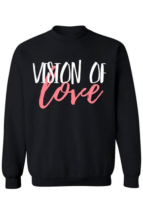 The Vision Of Love Sweatshirt Women -Image by Shutterstock, Female Large