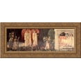thumbnail image 1 of The Vision of the Holy Grail to Sir Galahad, Sir Bors, and Sir Perceval 24x10 Gold Ornate Wood Framed Canvas Art by Edward Burne-Jones, 1 of 2