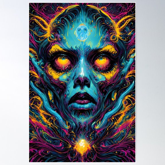 The Visit Poster Wall Art, Modern Wall Decor For Living Room Bedroom, 16x24 UNFRAMED