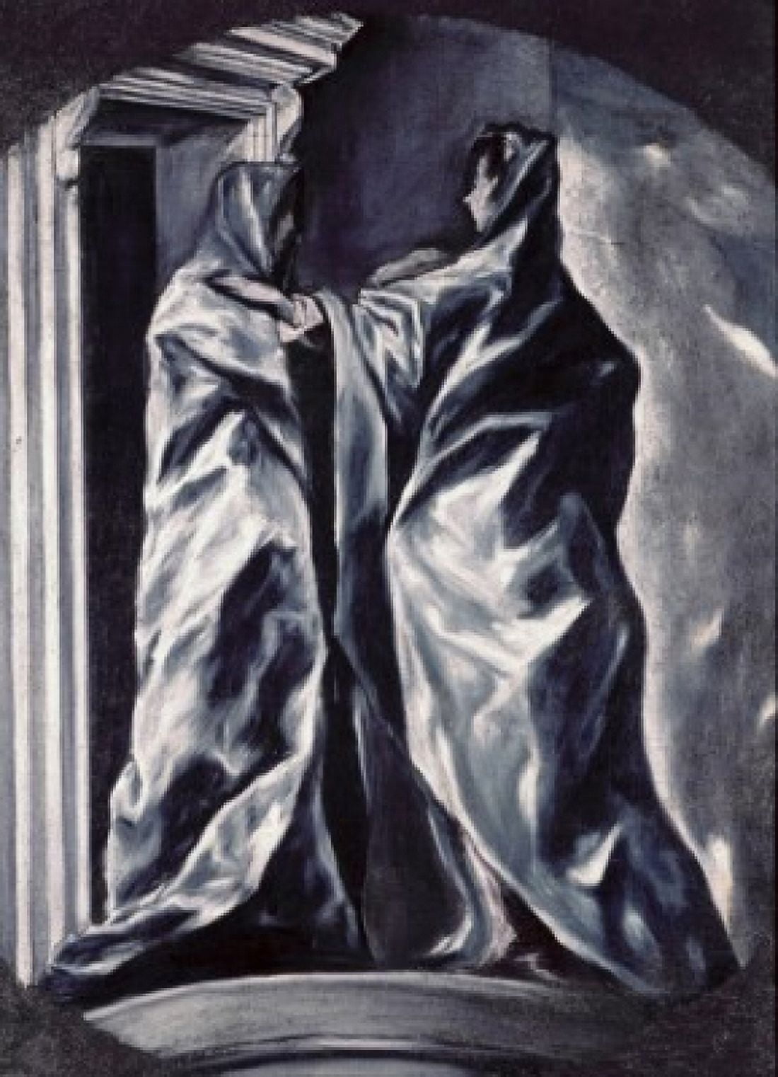 The Visitation 1610-14 El Greco (1541-1614Greek) Oil on canvas Canvas Art - El Greco (18 x 24)