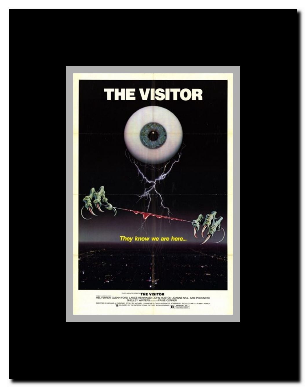 The Visitor Framed Movie Poster