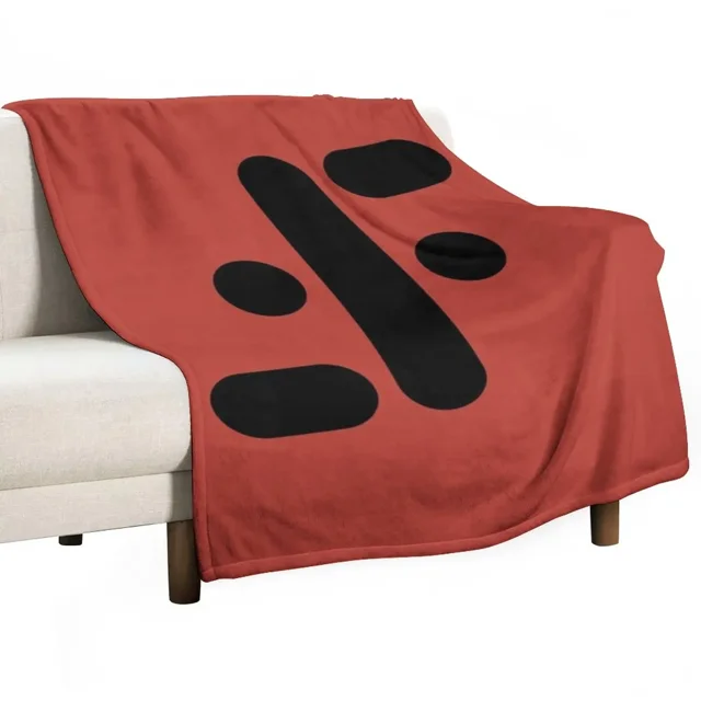 The Visitors Symbol (Logo) from the Television Show V Throw Blanket