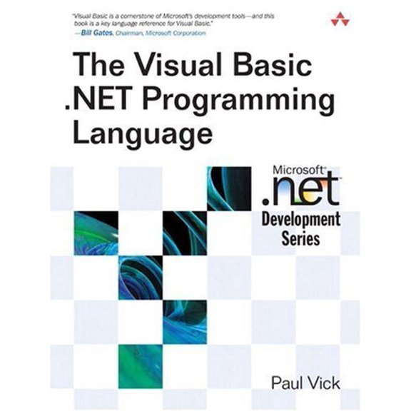 Pre-Owned The Visual Basic .Net Programming Language (Paperback) 0321169514 9780321169518