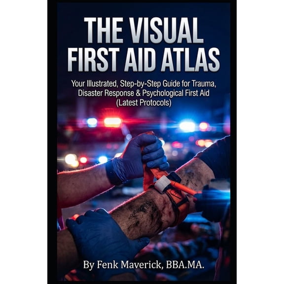 The Visual First Aid Atlas: Your Illustrated, Step-by-Step Guide for Trauma, Disaster Response & Psychological First Aid, (Paperback)