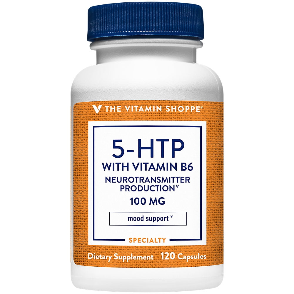 The Vitamin Shoppe 5HTP with B6 100 MG (5Hydroxytryptophan