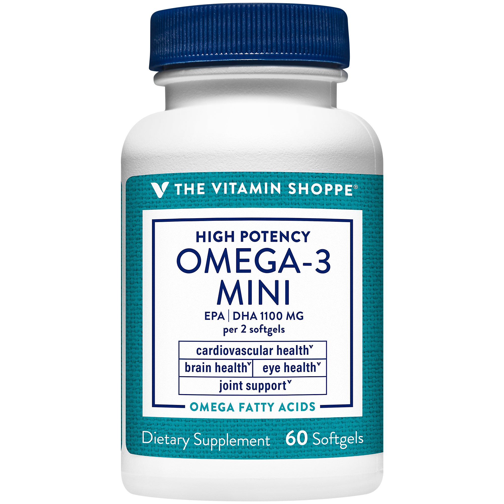 The Vitamin Shoppe High Potency Omega 3 Minis 1,400MG, EPA 600mg / DHA