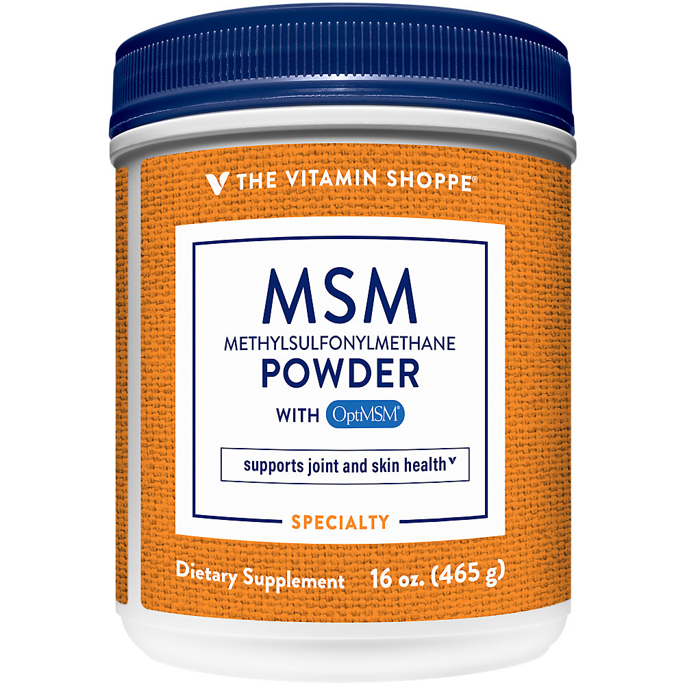 The Vitamin Shoppe MSM Powder 1,000MG (Methylsulfonylmethane), Supports