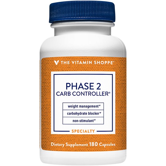 The Vitamin Shoppe Phase 2 Carb Controller® 500MG, A Clinically Studied