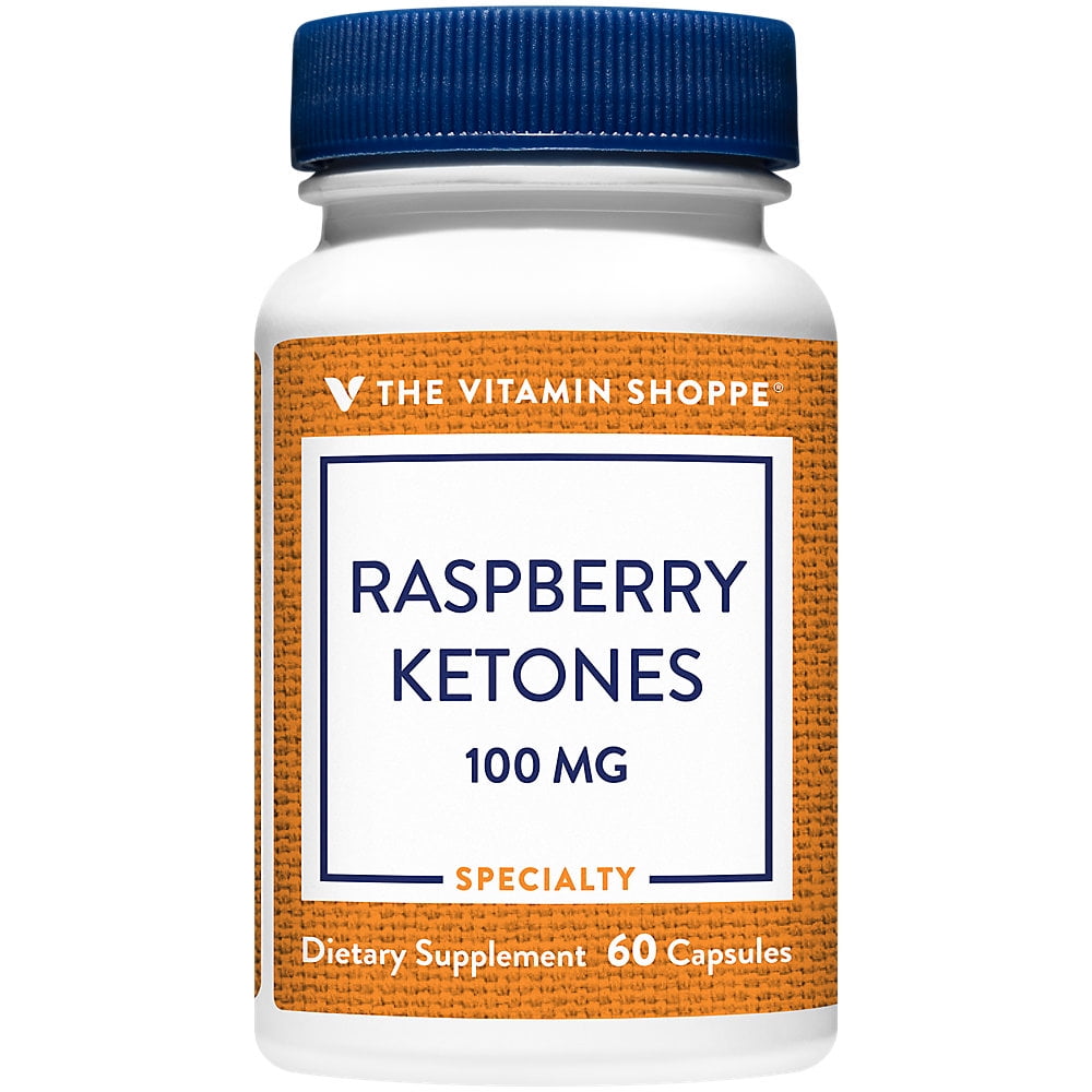 The Vitamin Shoppe Raspberry Ketones 100MG, Standardized to 4 Ellagic
