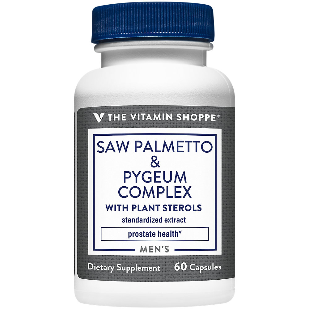 The Vitamin Shoppe Saw Palmetto & Pygeum Complex (60 Capsules