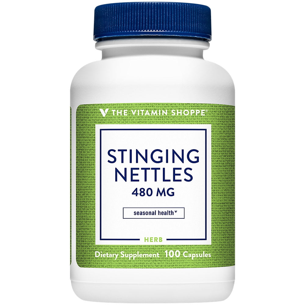 The Vitamin Shoppe Stinging Nettles 480 MG (100 Capsules)