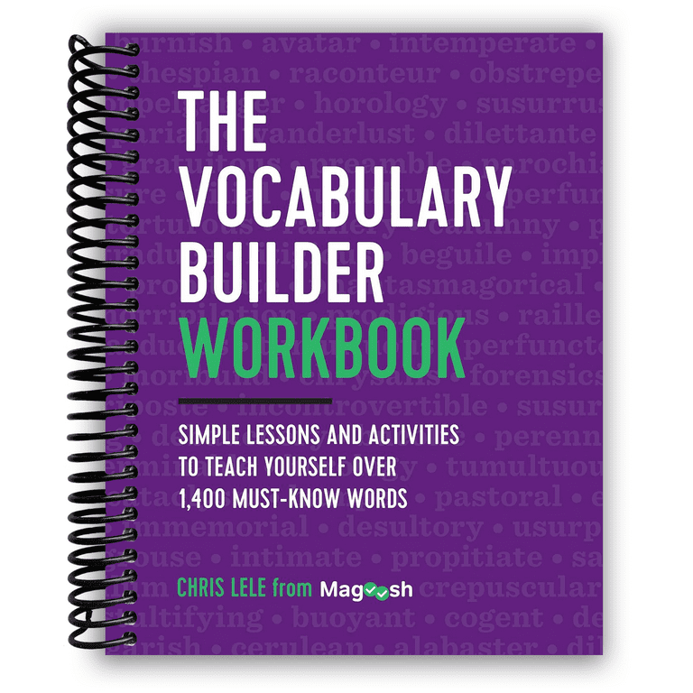 The Vocabulary Builder Workbook, (Spiral Bound), Chris Lele