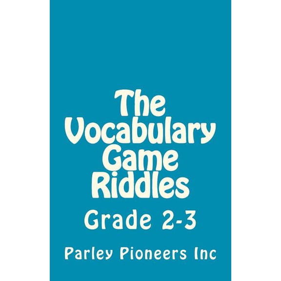 The Vocabulary Game Riddles, (Paperback)