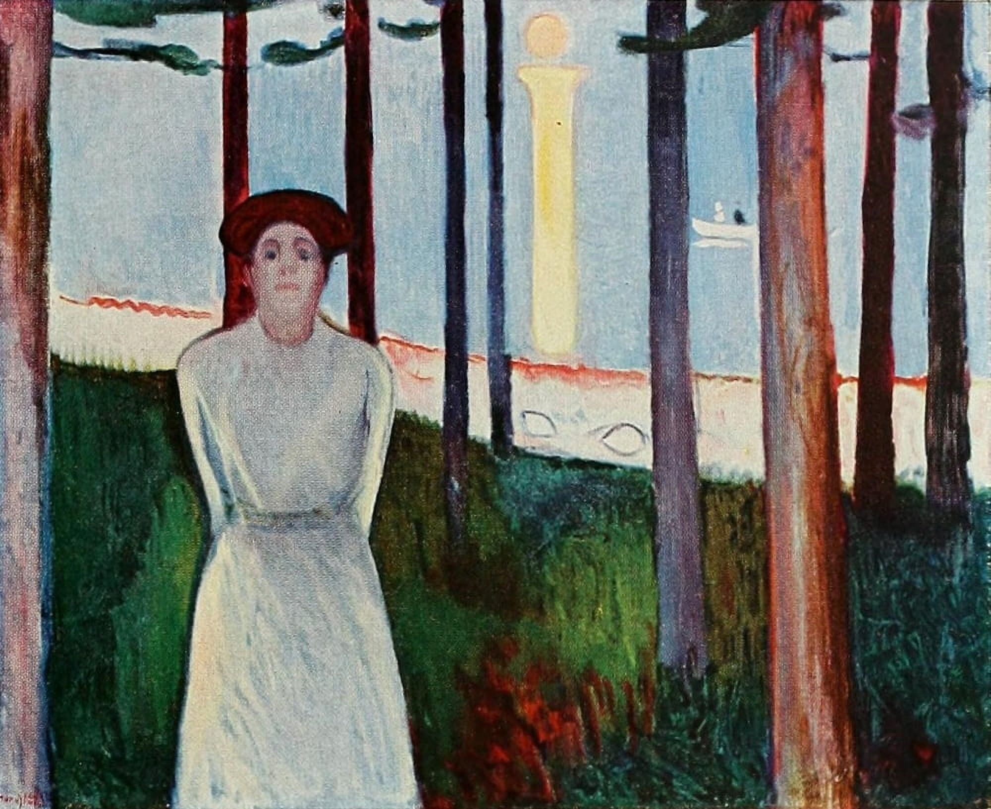 The Voice 1893 Canvas Art - Edvard Munch (18 x 24)