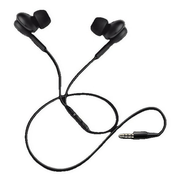 The Voice WIRED Stereo Earbuds with Mic, Ergonomic Design, Braided Cable, Black